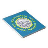 メモ帳(サウスダコタ州旗州) ノートパッド (アングル)