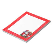 メモ帳 – サンタグリッタークリスマスメモ帳 (回転)