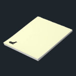 メモ帳 – シルエットでシール<br><div class="desc">黒いシルエットでシール、下のコーネ離れに座る。</div>