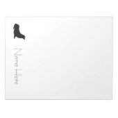 メモ帳 – シルエット (正面)