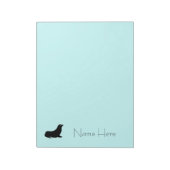 メモ帳 – シール（青） (回転)