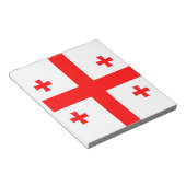 メモ帳（ジョージア州旗） ノートパッド (アングル)