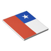 メモ帳(チリ国旗) ノートパッド (アングル)