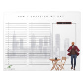 メモ帳：デザイン7 ノートパッド (正面)