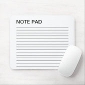 メモ帳 マウスパッド (マウス)