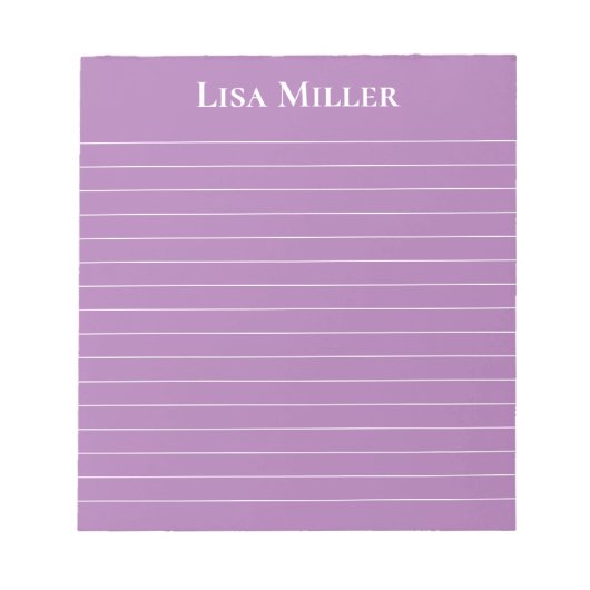 メモ帳 – 名前をカスタムする (正面)