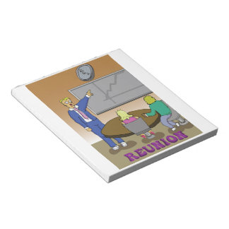 メモ帳 – 懇親会カバー(Bloco de botas - reuniao)