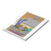 メモ帳 – 懇親会カバー(Bloco de botas - reuniao) (回転)