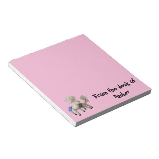 メモ帳 – 2体のアルパカ人形 (アングル)