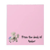 メモ帳 – 2体のアルパカ人形 (正面)