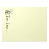 メモ帳 – Bee on Hinkic (large) (正面)