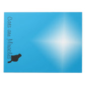 メモ帳 – Cats are Mircles (正面)