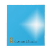 メモ帳 – Cats are Mircles (small) (正面)