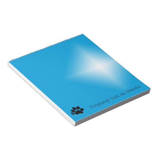 メモ帳 – Polydactyl Cats are Mircles (small) (アングル)