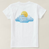 メモ帳 Tシャツ (デザイン裏面)