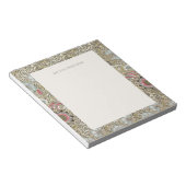 メモ帳： WILLIAM MORRIS : CORNCOCKLE ノートパッド (アングル)