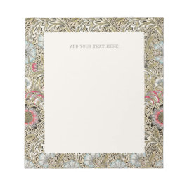 メモ帳： WILLIAM MORRIS : CORNCOCKLE ノートパッド