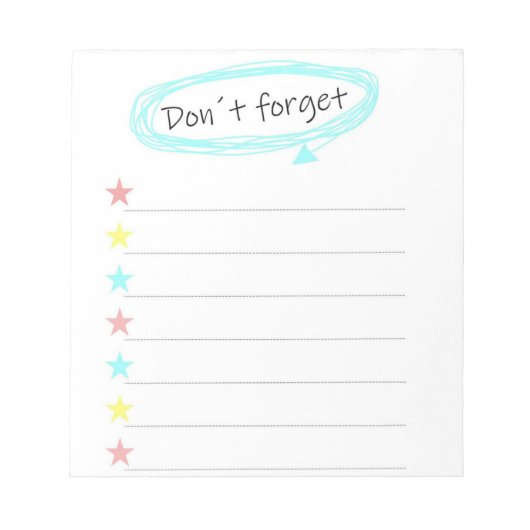 メモ忘れ帳を表示しない ノートパッド (正面)