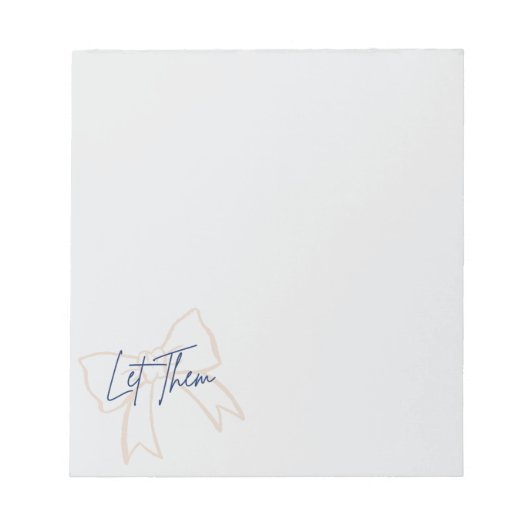 メモ感動的帳 ノートパッド (正面)