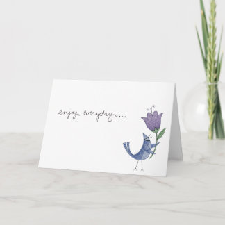 メモ空白のカード サンキューカード