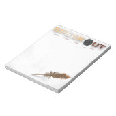 メモ話帳を出す ノートパッド (回転)