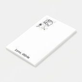 メモ おすきな雲の色ぬり ポストイット (アングル)