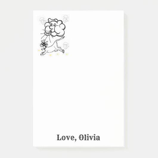 メモ おすきな雲の色ぬり ポストイット (正面)