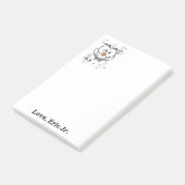 メモ オウル カラーリング ポストイット ノート (アングル)