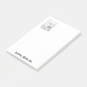 メモ サメ 魚 ぬりえ ポストイット ノート (アングル)