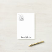 メモ サメ 魚 色付け ポストイット ノート (デスク上)