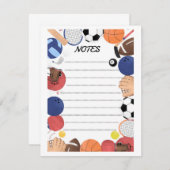 メモ ノートカード (正面/裏面)