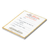 メモ：メモ帳の先生 ノートパッド (回転)