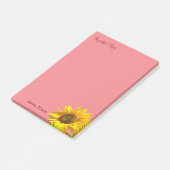 メモ 感謝のメモ ひまわり ポストイット (アングル)