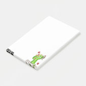 メモ 花の植物 ママ ハリネズミ ポストイット (アングル)