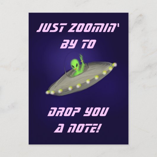 メモv2 – ポストカードをドロップするZoomin' ポストカード (正面)