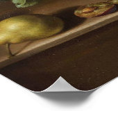 メヨン – プラムを使った静物詩 ポスター (角)