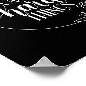 メラやる気を起こさせるトレーニングデザイン私は行うことができる懸命Th ポスター (角)