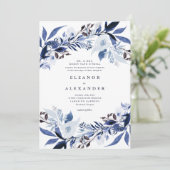 メラエレガントンジフローラ結婚式招待状 招待状 (スタンド正面)