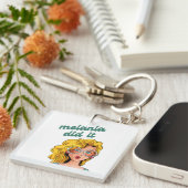 メラニアはそれをキーチェーンした キーホルダー (正面右)