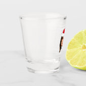 メラニアトランプクリスマス ショットグラス (左)