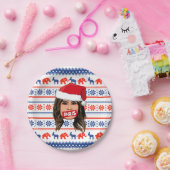 メラニアトランプクリスマス ペーパープレート (パーティー)