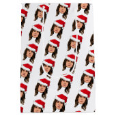 メラニアトランプクリスマス ミディアムペーパーバッグ (裏面)