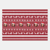 メラニアトランプクリスマス ラッピングペーパーシート (正面3)