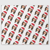 メラニアトランプクリスマス ラッピングペーパー (フラット)