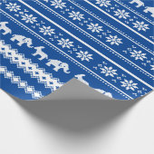 メラニアトランプクリスマス ラッピングペーパー (角)