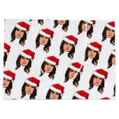 メラニアトランプクリスマス ラージペーパーバッグ (裏面)