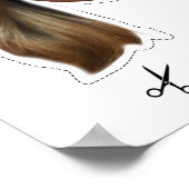 メラニアトランプハロウィンマスク ポスター (角)