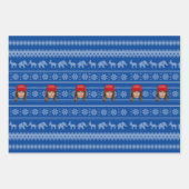 メラニアトランプMAGAクリスマス ラッピングペーパーシート (正面)