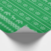 メラニアトランプMAGAクリスマス ラッピングペーパー (角)