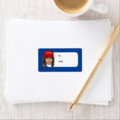 メラニアトランプMAGAクリスマス ラベル (インサイチュ)